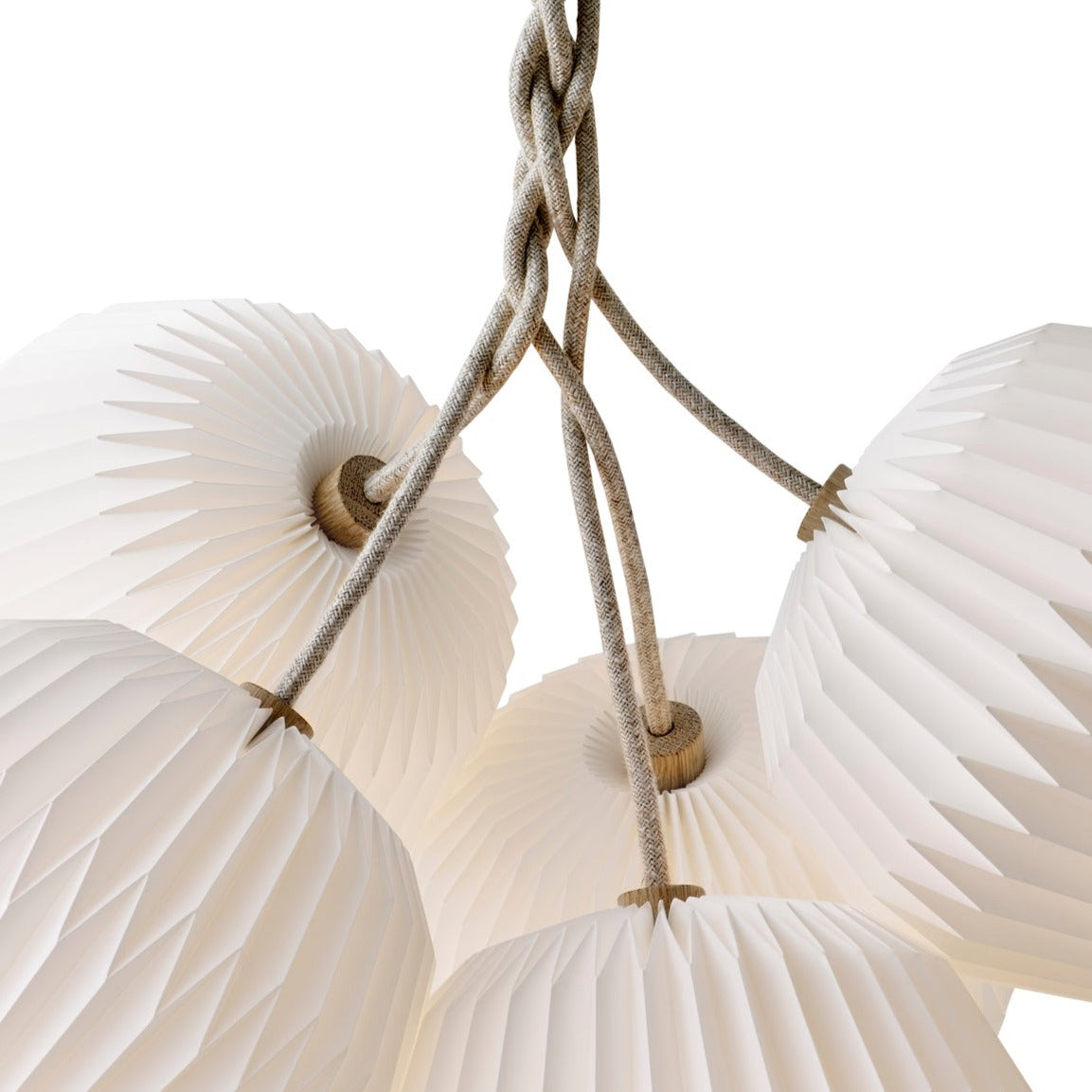 LE KLINT THE BOUQUET CHANDELIER Pendel 5 Skærme (udstillingsmodel)