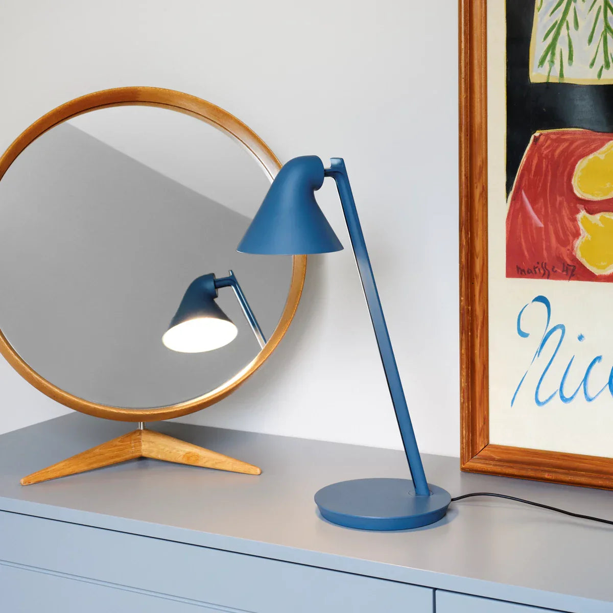 NJP MINI BORDLAMPE – PETROLEUMSBL