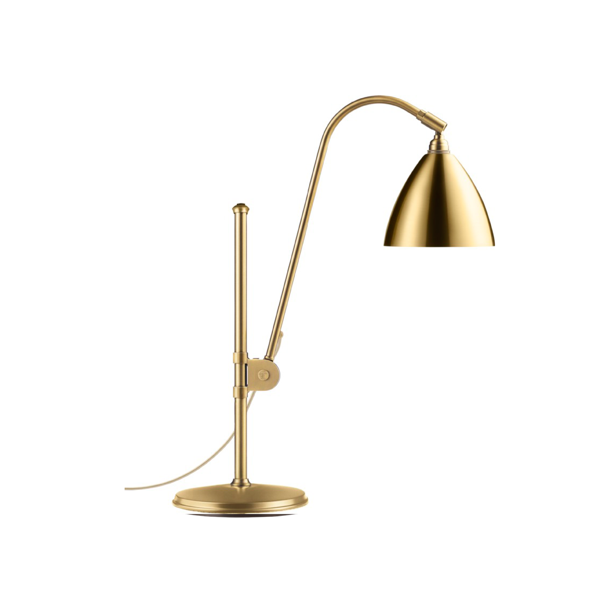 Gubi Bestlite BL1 Bordlampe Ø16 Messing (udstillingsmodel)