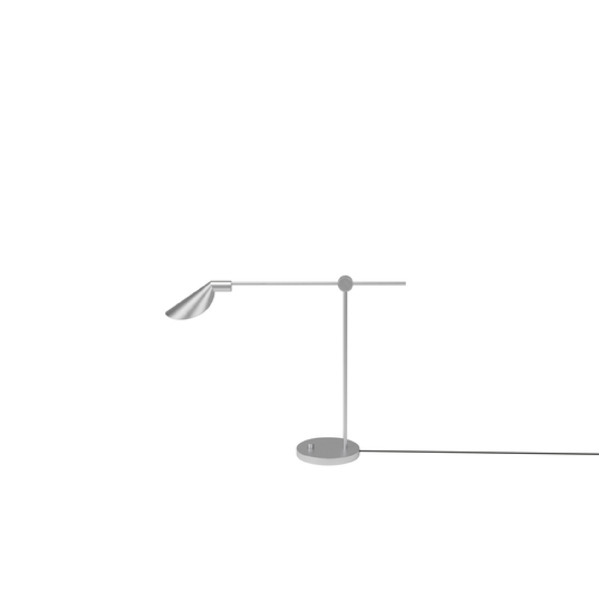 Fritz Hansen MS021 Bordlampe Stål (udstillingsmodel)