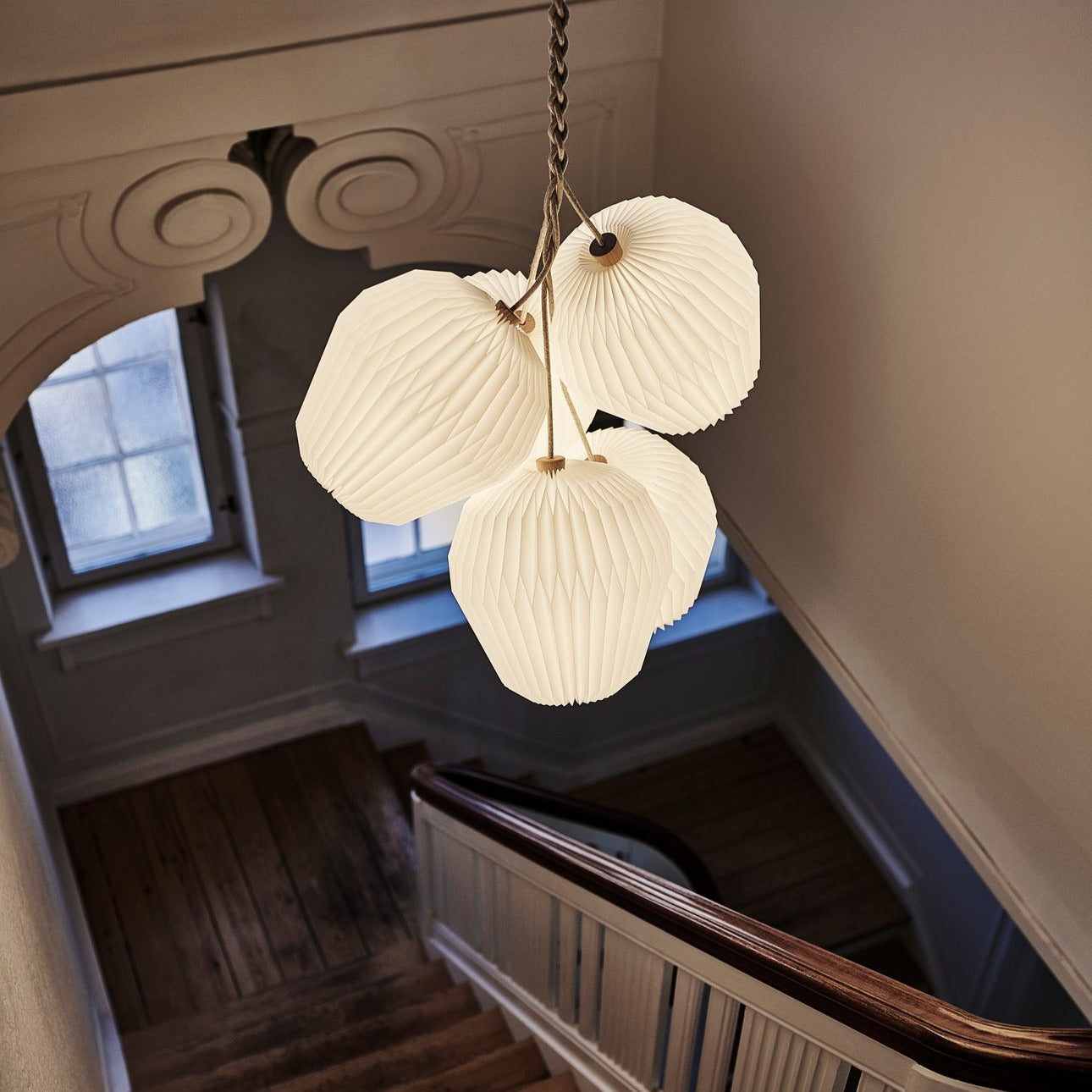 LE KLINT THE BOUQUET CHANDELIER Pendel 5 Skærme (udstillingsmodel)