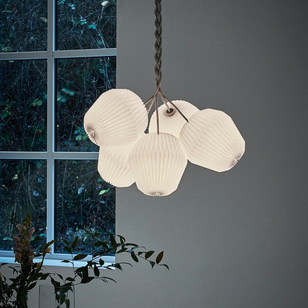 LE KLINT THE BOUQUET CHANDELIER Pendel 5 Skærme (udstillingsmodel)