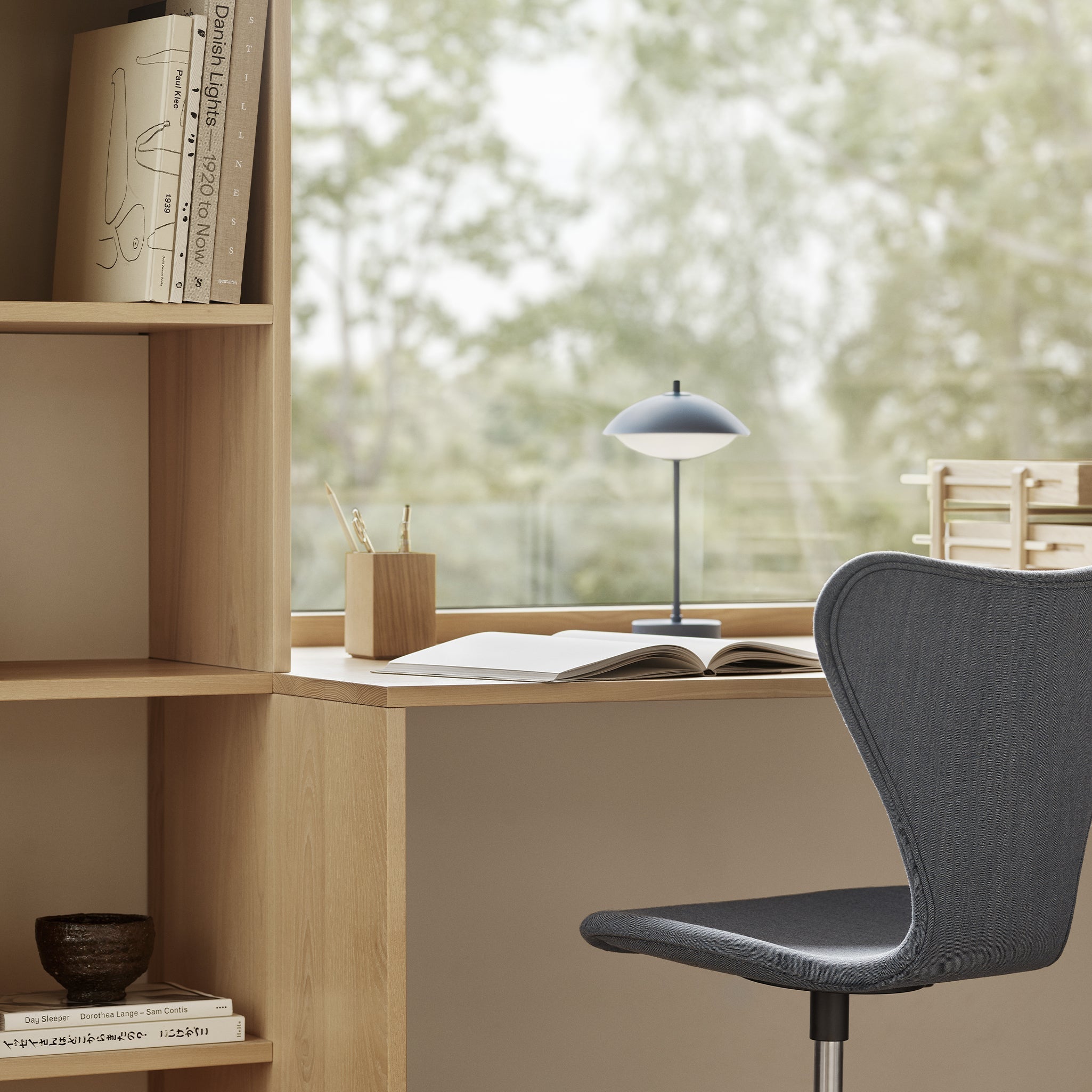 Fritz Hansen Musling Portable Blå (udstillingsmodel)