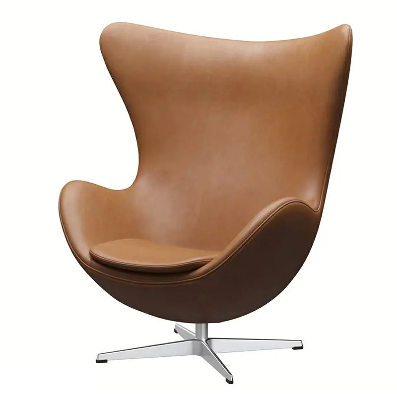 EGG™ 3316 Lænestol – Grace Leather Walnut (udstillingsmodel)